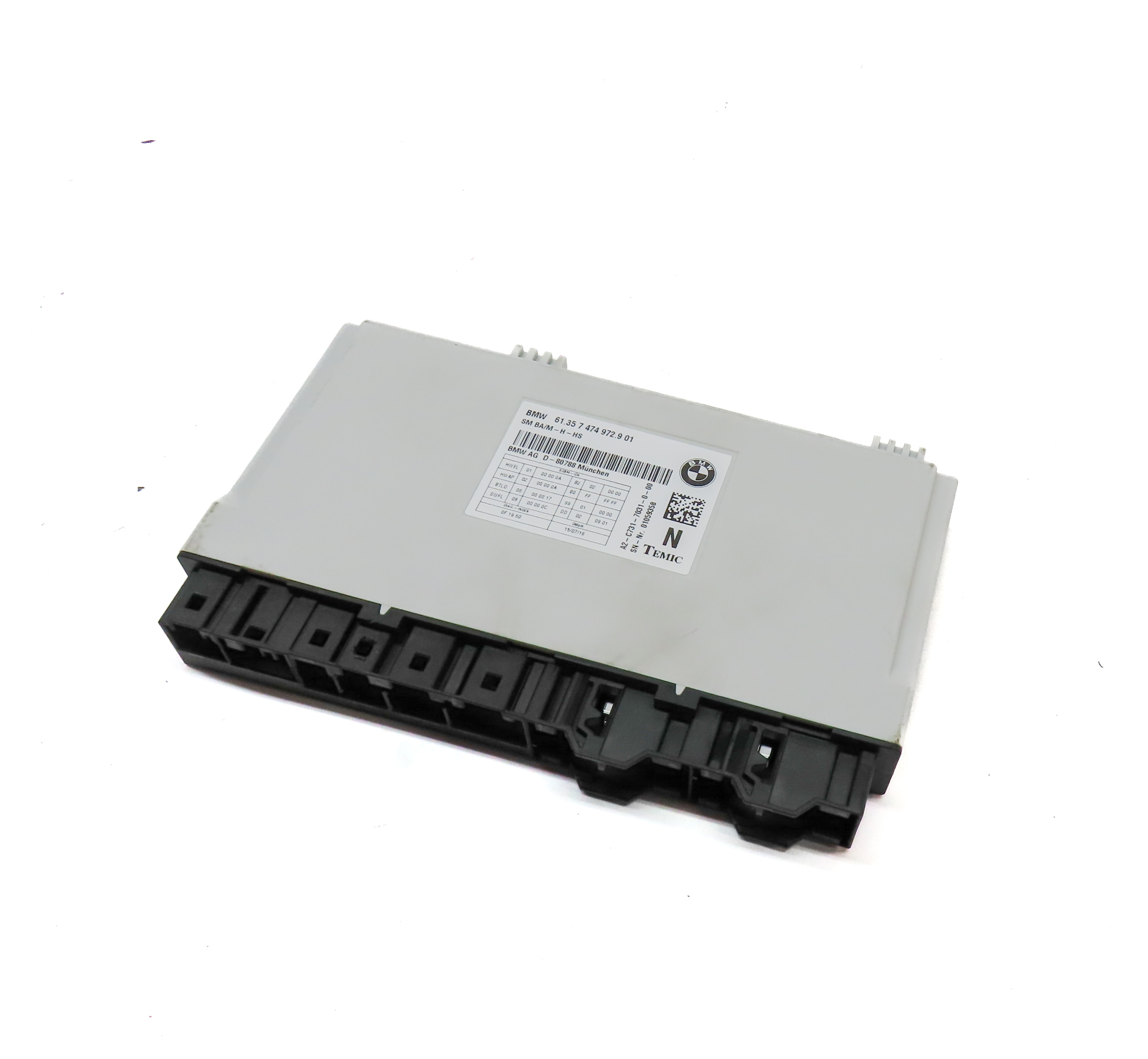 2017 BMW X1 (F48) FRONT LEFT DRIVER SEAT CONTROL MODULE — exact item pictured